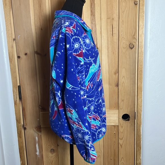 PATAGONIA Synchilla Moon Owl Harvest fleece! - Picture 7 of 13